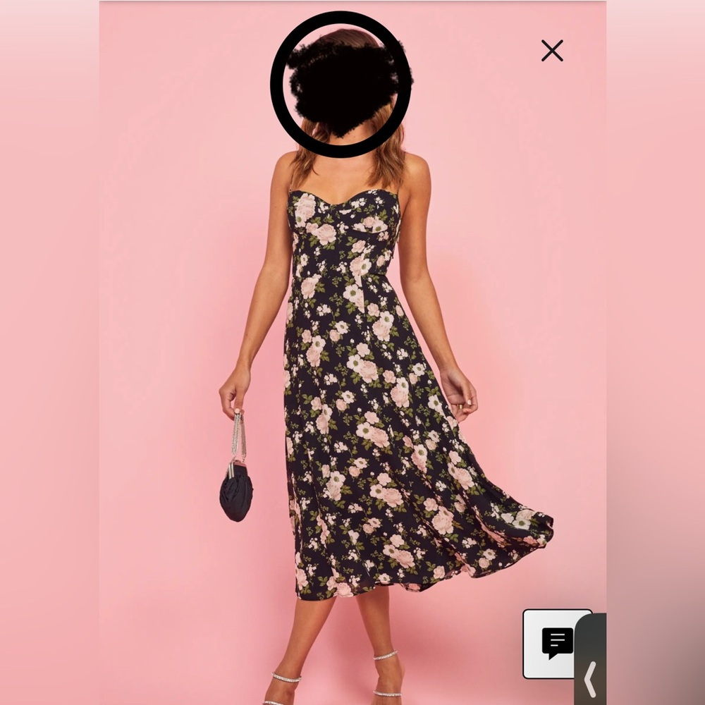 Reformation Elizabeth Evangelista dress